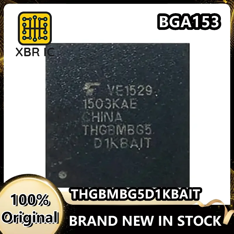 (1/10 pieces) THGBMBG5D1KBAIT mobile phone hard disk storage chip 153 balls 4G emmc original authentic spot delivery fast
(1/10 pieces) THGBMBG5D1KBAIT mobile phone hard disk storage chip 153 balls 4G emmc original authentic spot delivery fast