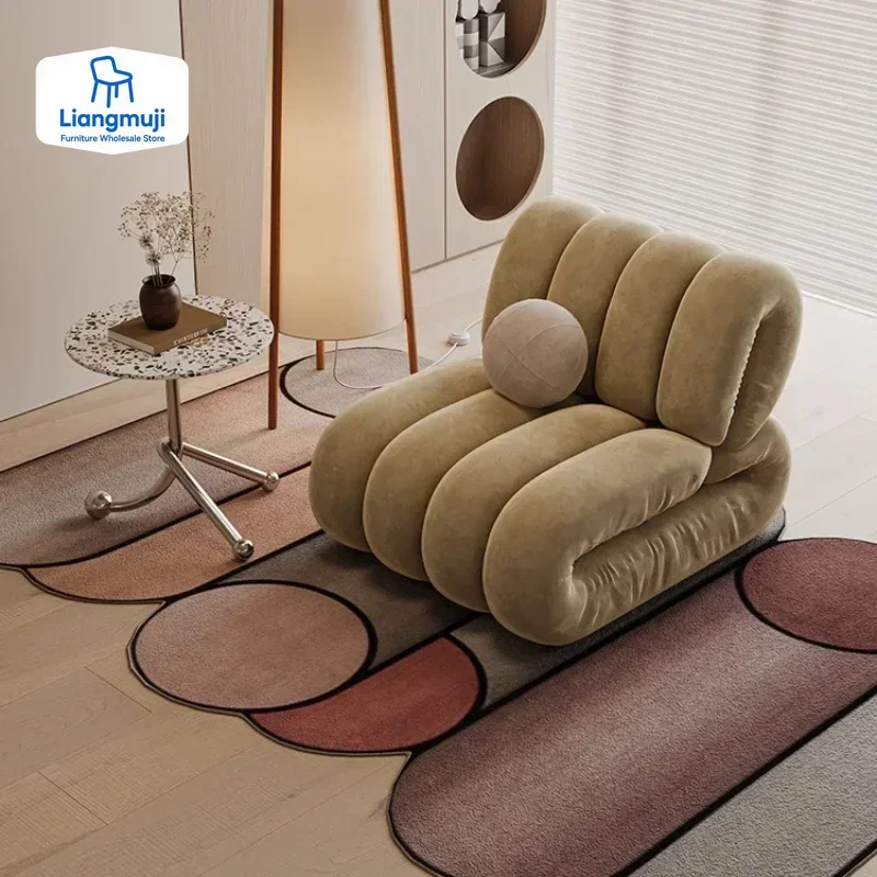Accent Living Room Sofa Chair Modern Lazy Reclining Design Sofa Chair White Cheap Sillones Moderno Para Sala Home Furniture
Accent Living Room Sofa Chair Modern Lazy Reclining Design Sofa Chair White Cheap Sillones Moderno Para Sala Home Furniture