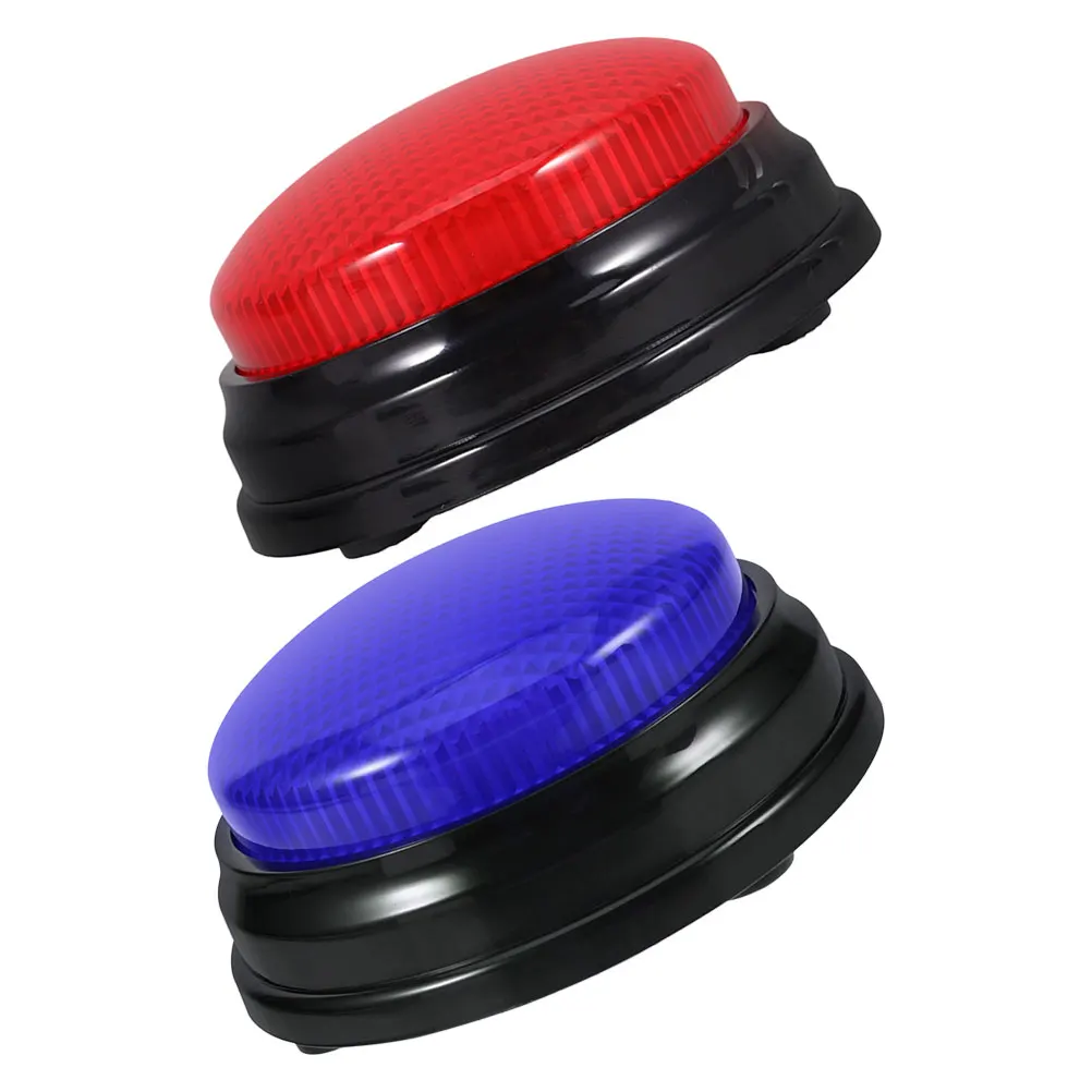 2 Pcs Sound Button Funny Game Prop Party Favors Buzzers with Lights and Answer for Night
2 Pcs Sound Button Funny Game Prop Party Favors Buzzers with Lights and Answer for Night