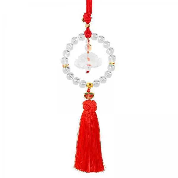 Rearview Mirror Decoration Lotus Car Hanging Pendant Glass Tassel Car Charm Ornament for Home Office Unique Gift
Rearview Mirror Decoration Lotus Car Hanging Pendant Glass Tassel Car Charm Ornament for Home Office Unique Gift