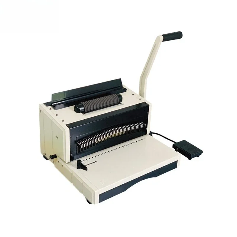 Single coil binding machine office text spiral coil manual punching electric binding machine
Single coil binding machine office text spiral coil manual punching electric binding machine