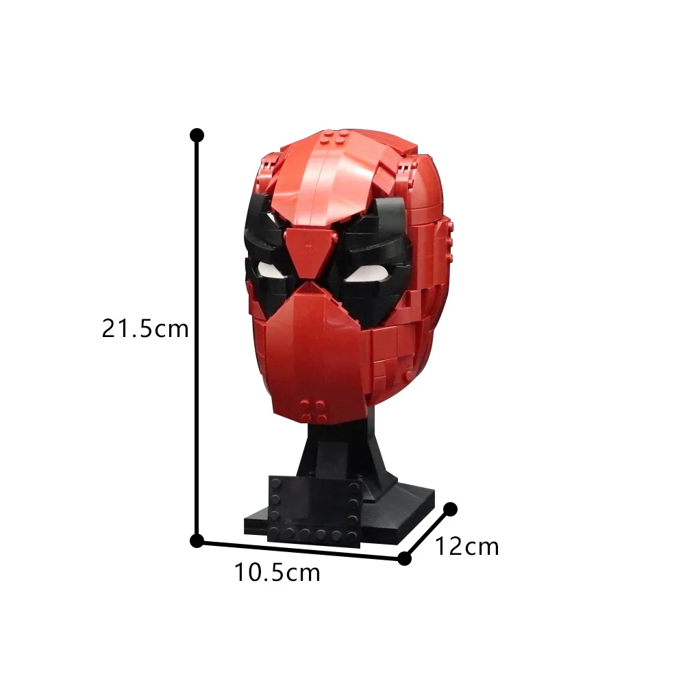 MOC Creative Movie Classic Character Helmet Mask Building Blocks DIY Superhero Figure Model Bricks Children’s Educational Toys
MOC Creative Movie Classic Character Helmet Mask Building Blocks DIY Superhero Figure Model Bricks Children’s Educational Toys