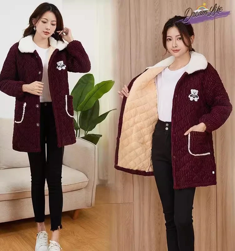 Утепленный флисовый кухонный фартук с длинными рукавами для женщин, домашний халат для мам, бренд Cloud Xiyany, зимний ультратонкий полиэстеровый халат
Утепленный флисовый кухонный фартук с длинными рукавами для женщин, домашний халат для мам, бренд Cloud Xiyany, зимний ультратонкий полиэстеровый халат