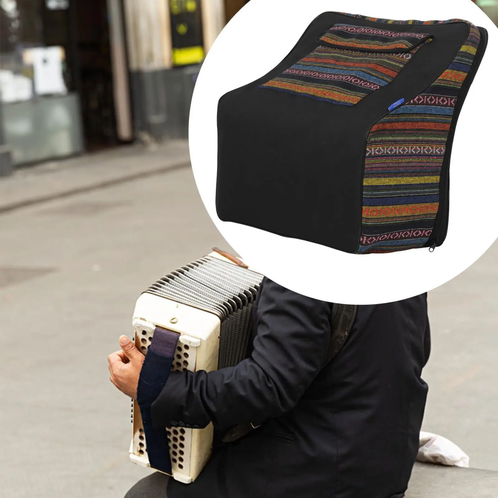 Accordion Backpack Comfortable Convenient Smooth Zippers with Adjustable Strap Storage Bag for 48-120 Bass Accordion Carry Case
Accordion Backpack Comfortable Convenient Smooth Zippers with Adjustable Strap Storage Bag for 48-120 Bass Accordion Carry Case