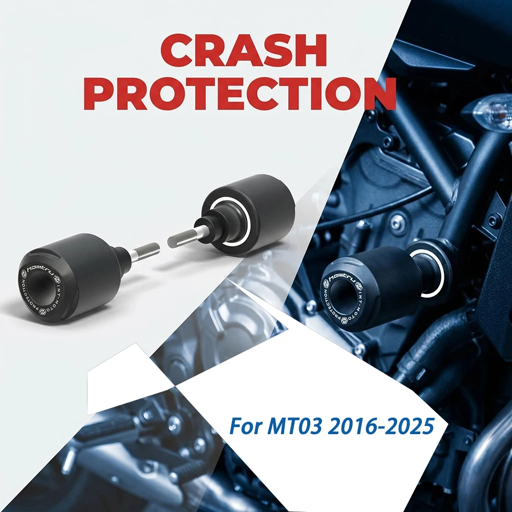 Motorcycle Falling Crash Protector For Yamaha MT-03 2016-2025 MT03 Guards Engine Crash Bobbins
Motorcycle Falling Crash Protector For Yamaha MT-03 2016-2025 MT03 Guards Engine Crash Bobbins