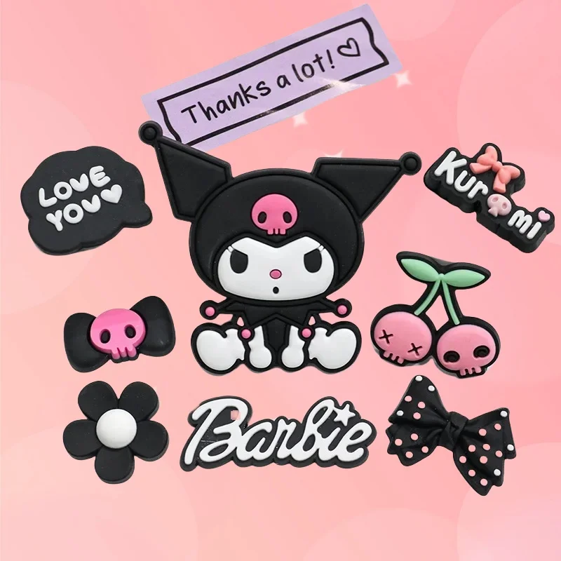 Miniso New Sanrio Kuromi Accessories Shoes Charm Buckle Set Cartoon DIY Sandals Decoration Slippers Decoration Fashion Gift
Miniso New Sanrio Kuromi Accessories Shoes Charm Buckle Set Cartoon DIY Sandals Decoration Slippers Decoration Fashion Gift