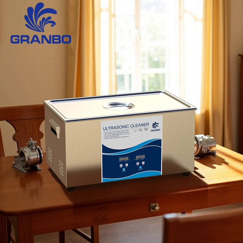 Granbo 22L 480W-900W 40KHz Ultrasonic Cleaning Machine with Digital Display Timer Heater Degas for Engine Parts Tools and Lab Eq
Granbo 22L 480W-900W 40KHz Ultrasonic Cleaning Machine with Digital Display Timer Heater Degas for Engine Parts Tools and Lab Eq