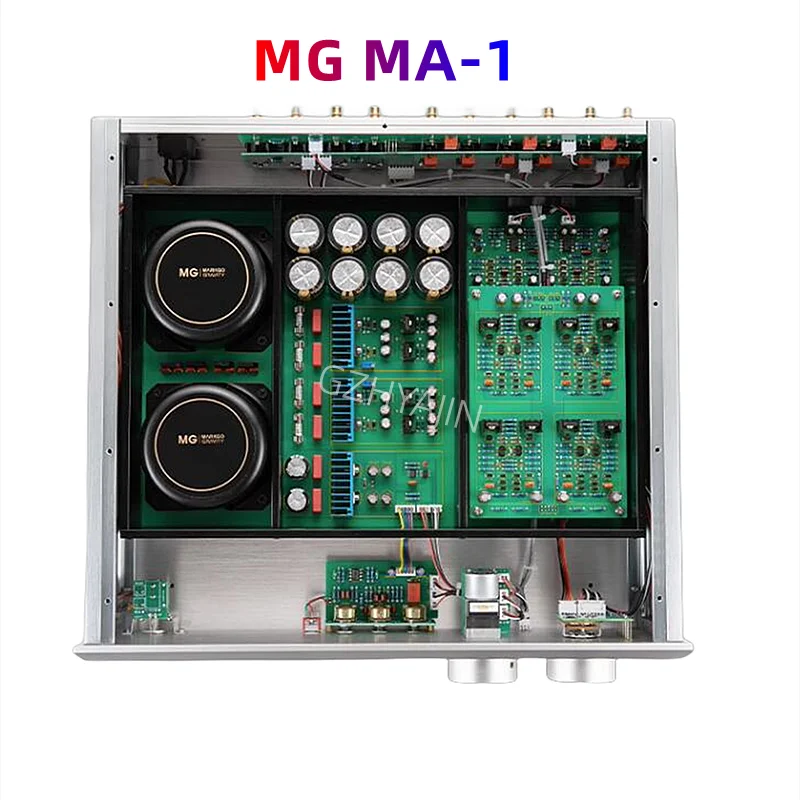 The all-new MA-1 high-end fever hifi Class A front amplifier with high and low frequency adjustment through
The all-new MA-1 high-end fever hifi Class A front amplifier with high and low frequency adjustment through