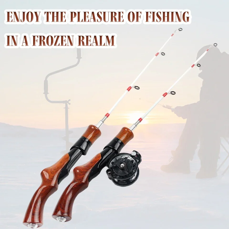 Комплект ледяной удочки и катушки; Чувствительный наконечник удочки, который не легко сломается при изогнутых, очень практичных и удобных переноске.
Комплект ледяной удочки и катушки; Чувствительный наконечник удочки, который не легко сломается при изогнутых, очень практичных и удобных переноске.