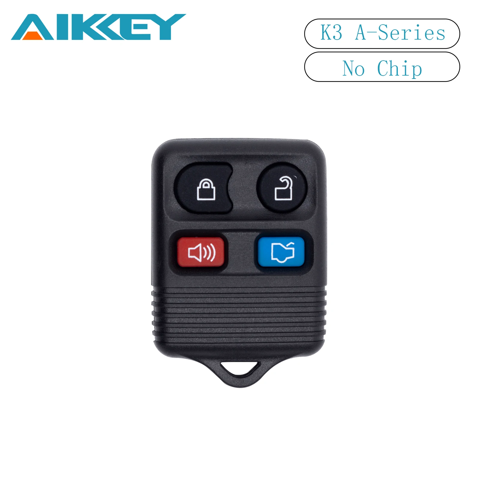 AIKKEY K3 1 шт. для Ford Style Design Универсальный 4 кнопки серии A Автомобильный дистанционный брелок для AIK Замена ключа управления машиной
AIKKEY K3 1 шт. для Ford Style Design Универсальный 4 кнопки серии A Автомобильный дистанционный брелок для AIK Замена ключа управления машиной