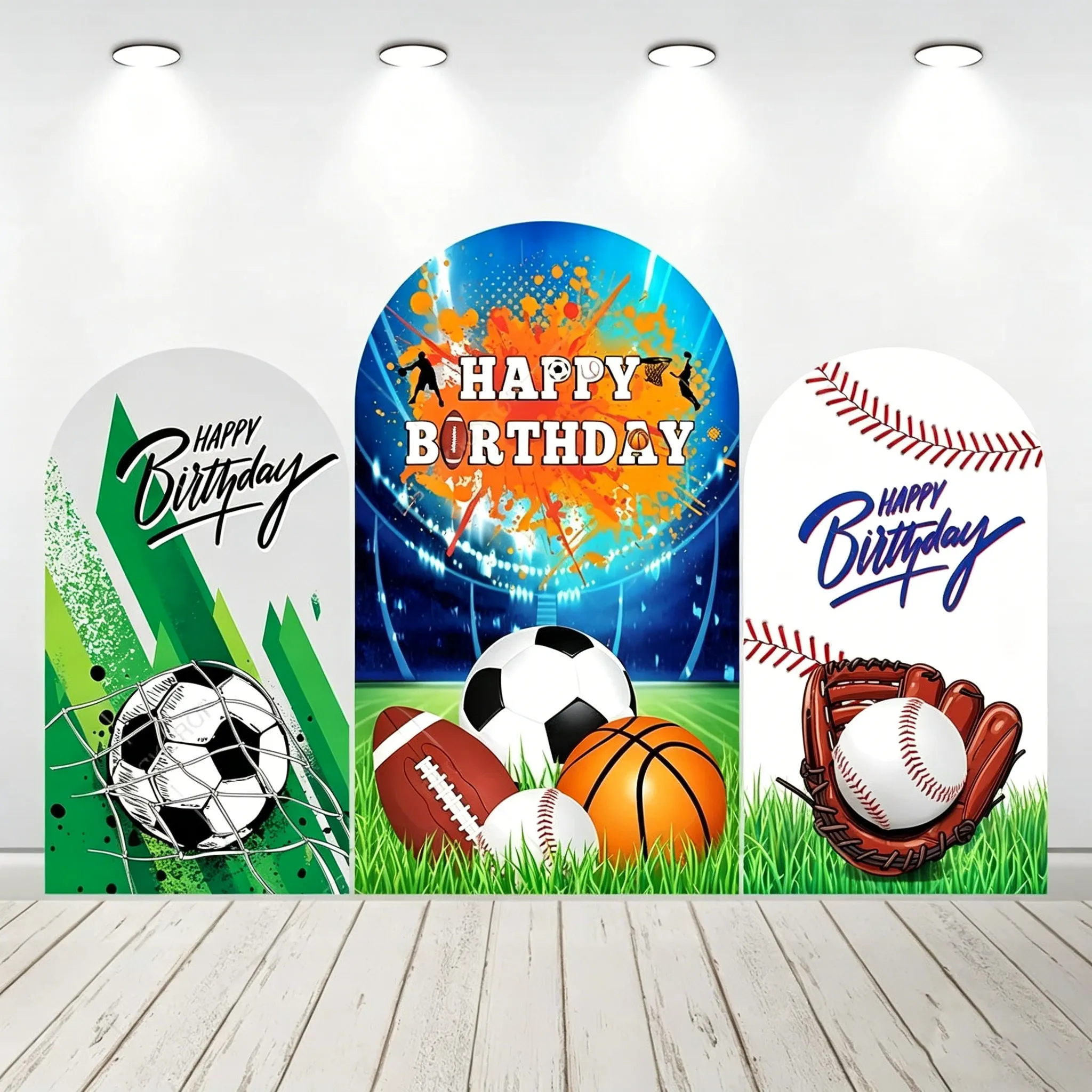 LS 2-Sided Arch Cover A Little Football Player Decoration Backdrop Baby Shower Kids 1st Birthday Party Photo Banner Props
LS 2-Sided Arch Cover A Little Football Player Decoration Backdrop Baby Shower Kids 1st Birthday Party Photo Banner Props