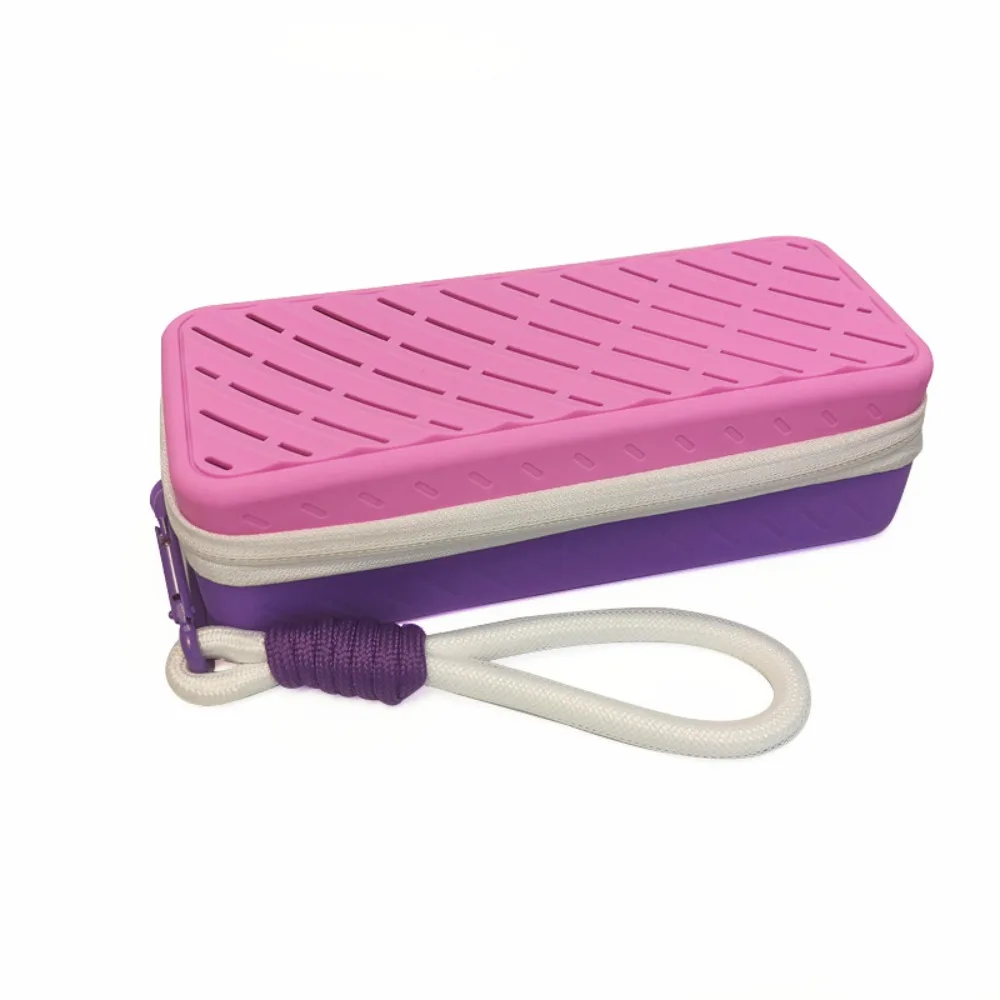 Large Capacity Silicone Swim Goggle Case Breathable Waterproof Eyeglasses Storage Bag Perforated Rectangular Goggle Storage Box
Large Capacity Silicone Swim Goggle Case Breathable Waterproof Eyeglasses Storage Bag Perforated Rectangular Goggle Storage Box