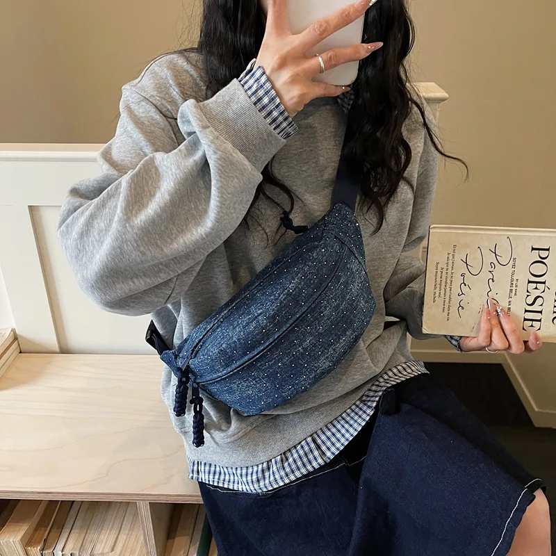 New Canvas Sports Waist Bags for Women 2026 Large Chest Bag Female Student Hip-hop Shoulder Crossbody Fanny Pack Belt Bag
New Canvas Sports Waist Bags for Women 2026 Large Chest Bag Female Student Hip-hop Shoulder Crossbody Fanny Pack Belt Bag