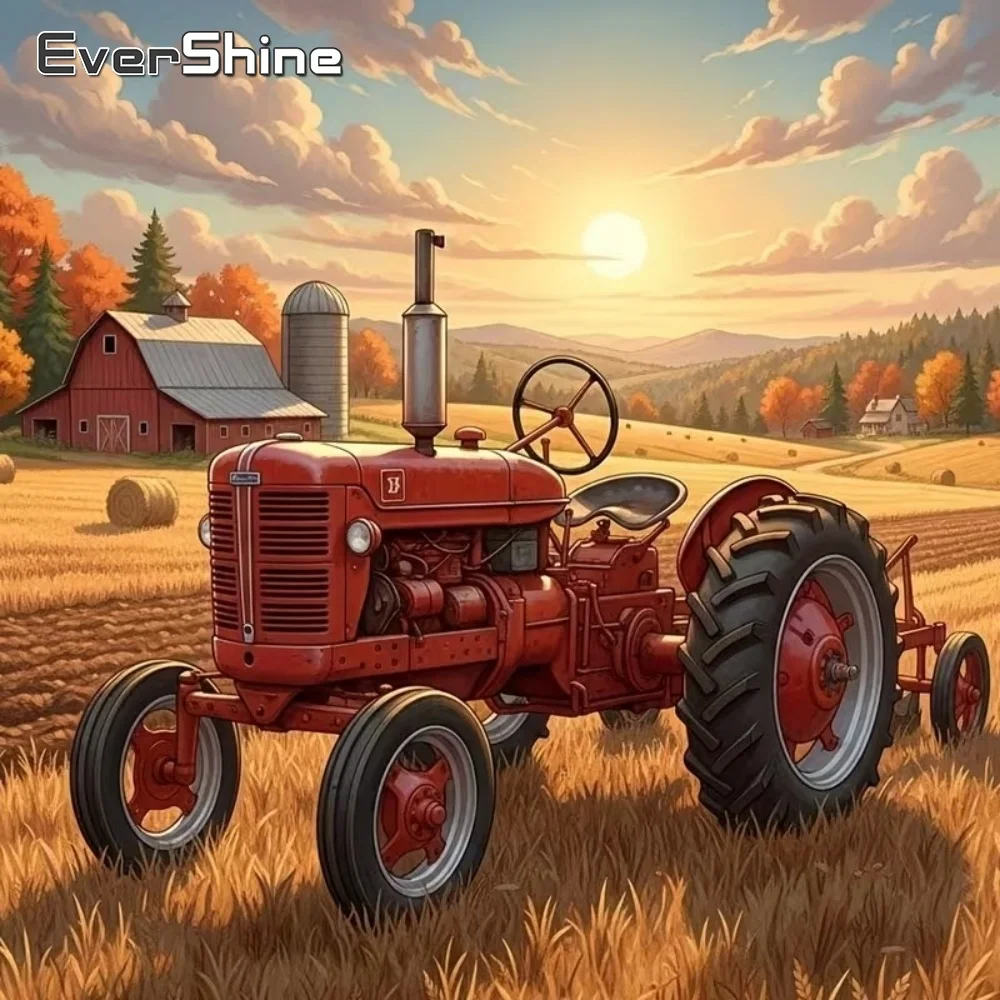 EverShine Diamond Painting Tractor Embroidery Landscape DIY Full Square Round Diamond Mosaic Sunset Cross Stitch Handmade Gift
EverShine Diamond Painting Tractor Embroidery Landscape DIY Full Square Round Diamond Mosaic Sunset Cross Stitch Handmade Gift