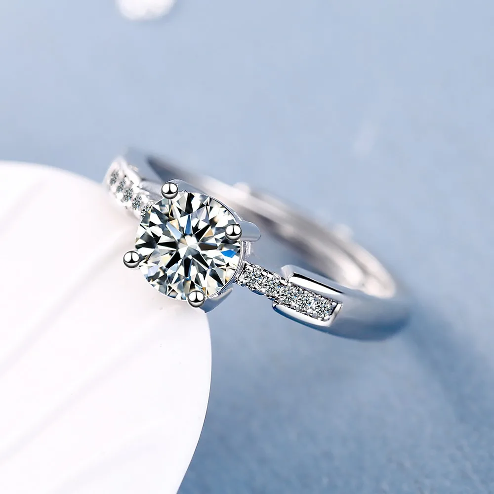 925 Sterling Silver Moissanite Ring Luxury Noble Wedding Jewelry Engagement Charm Fashion Party Gifts Ring for Women Top quality
925 Sterling Silver Moissanite Ring Luxury Noble Wedding Jewelry Engagement Charm Fashion Party Gifts Ring for Women Top quality