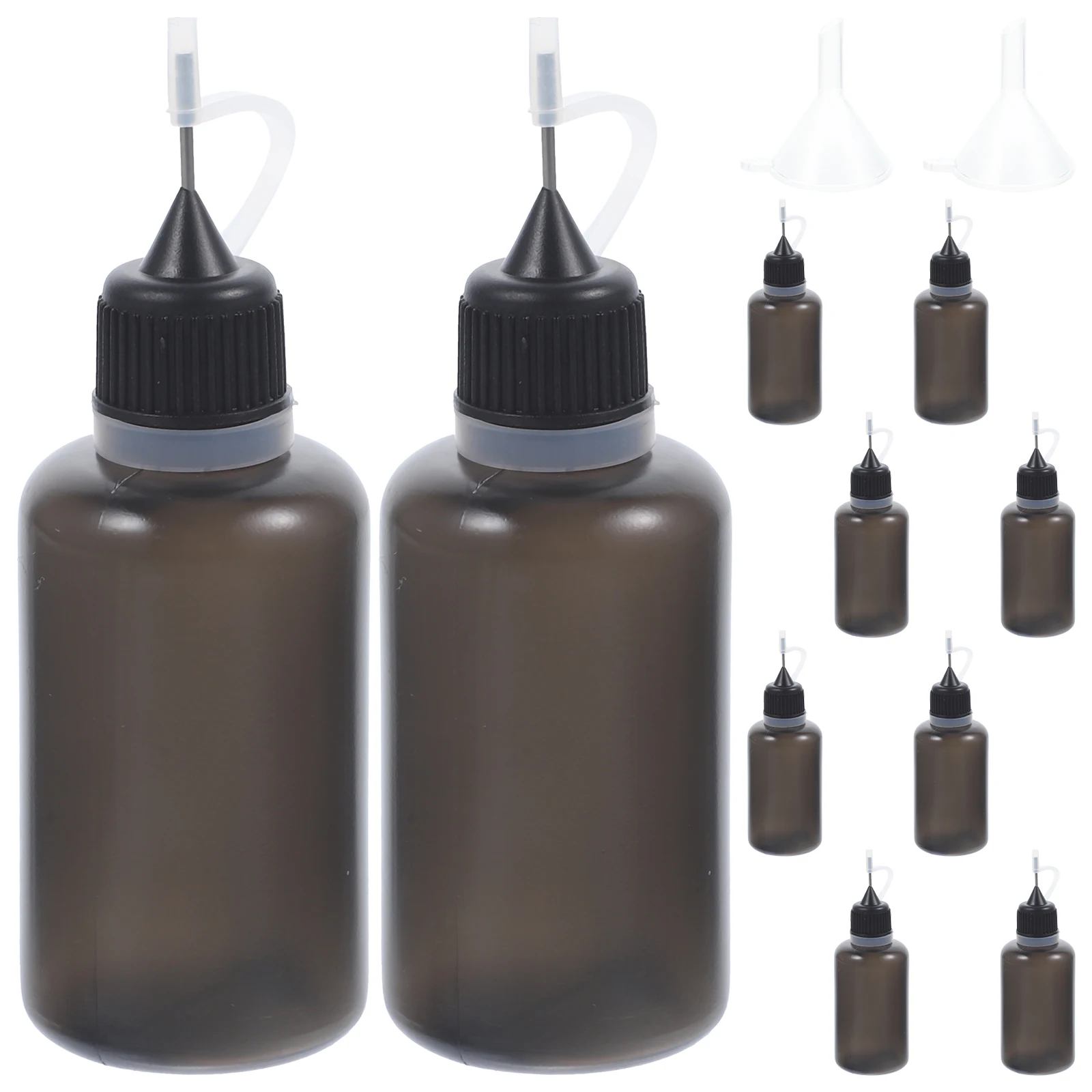 10 Pcs Needle Tip Plastic Bottle Precision Bottles Applicator with Fine Hair Oil Nozzle Glue Reusable
10 Pcs Needle Tip Plastic Bottle Precision Bottles Applicator with Fine Hair Oil Nozzle Glue Reusable