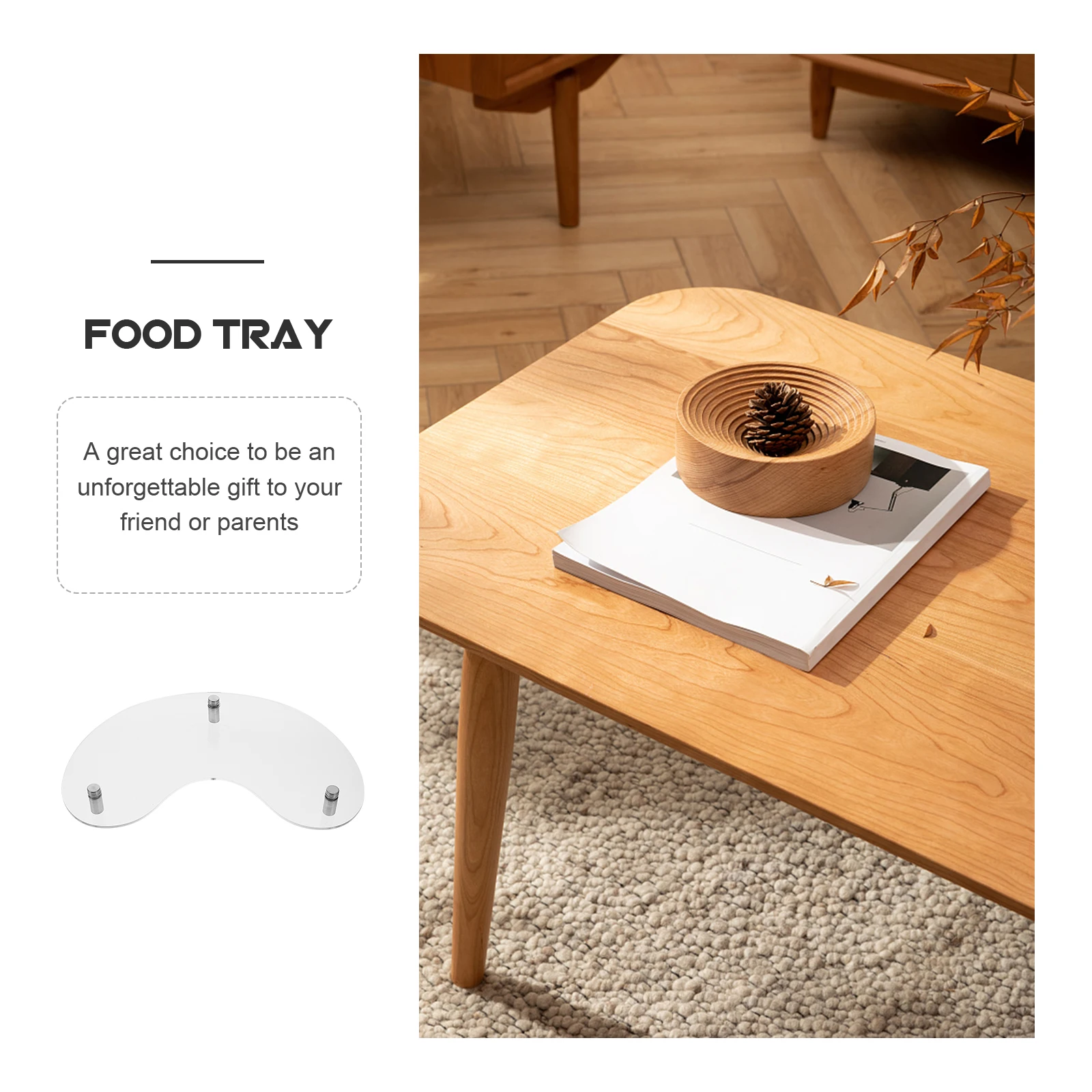 1pc Acrylic Acrylic Storage Tray Shaped Food Serving Dessert Plate Storage Tray Home Bakery Cake Shop Photo Office Gift 
1pc Acrylic Acrylic Storage Tray Shaped Food Serving Dessert Plate Storage Tray Home Bakery Cake Shop Photo Office Gift