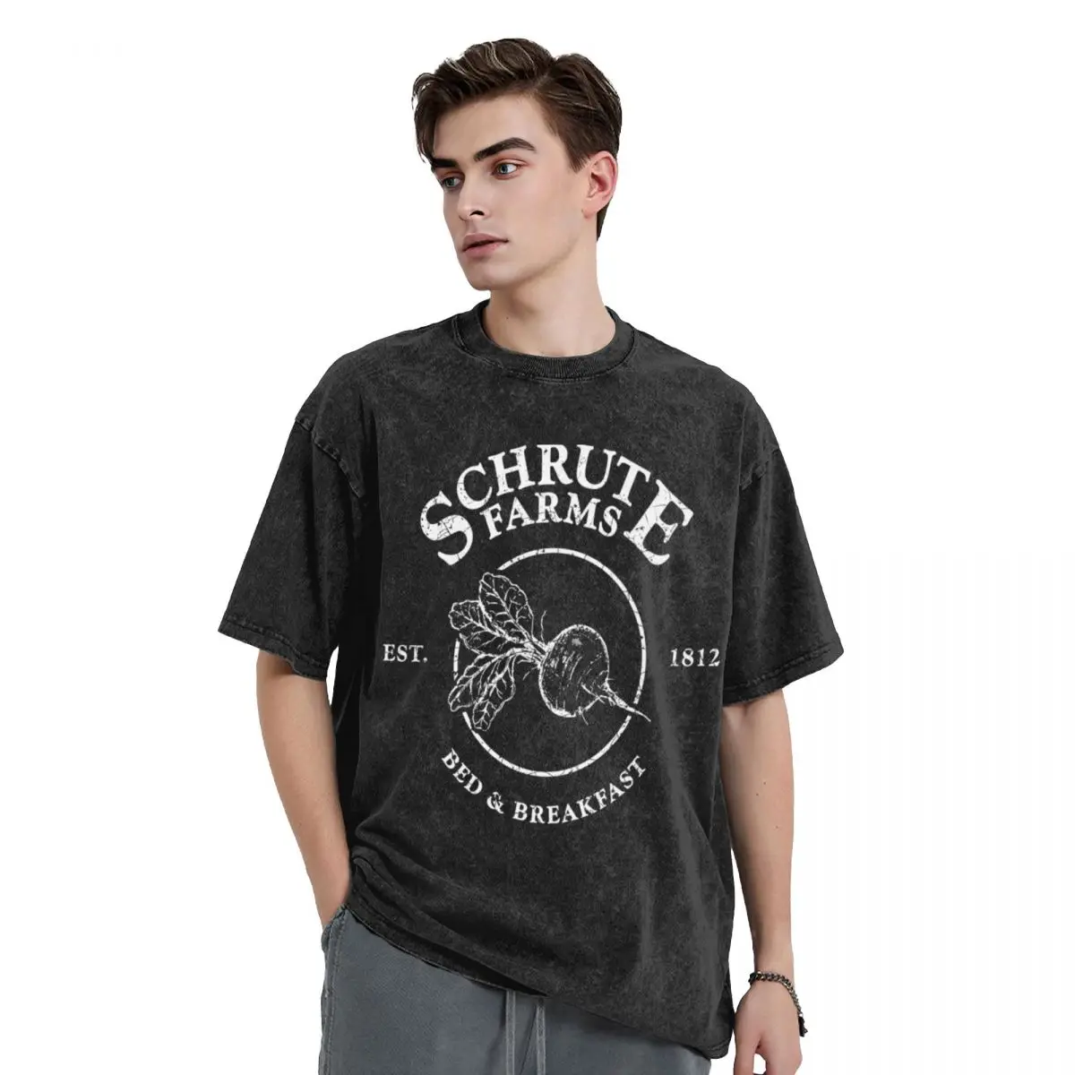 Schrute Farms T-Shirt sports fans graphic t shirts quick-drying clothes for men
Schrute Farms T-Shirt sports fans graphic t shirts quick-drying clothes for men