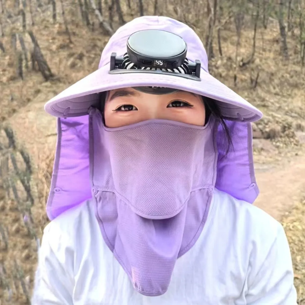Quick Dry Solar Fan Hat Solar Charging USB Charging Summer Fan Visor Cap Breathable With Mask Fishing Bucket Hat Outdoor Travel
Quick Dry Solar Fan Hat Solar Charging USB Charging Summer Fan Visor Cap Breathable With Mask Fishing Bucket Hat Outdoor Travel