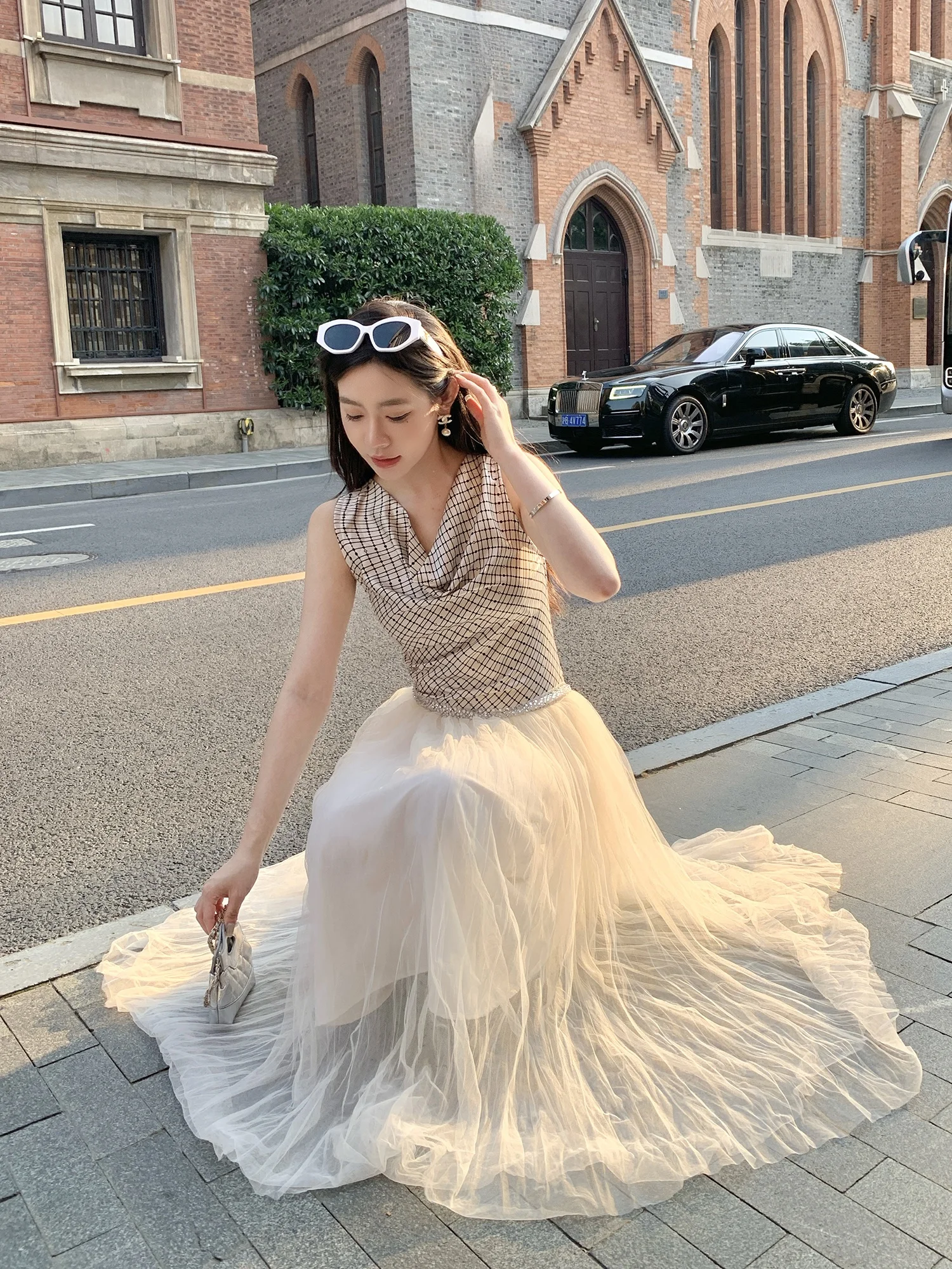 WITHMXBOOM ey Vintage Ne Hanging Plaid Slim Fit Svel irt Women's Busin Casual Sle Outerwear Summer 2025
WITHMXBOOM ey Vintage Ne Hanging Plaid Slim Fit Svel irt Women's Busin Casual Sle Outerwear Summer 2025