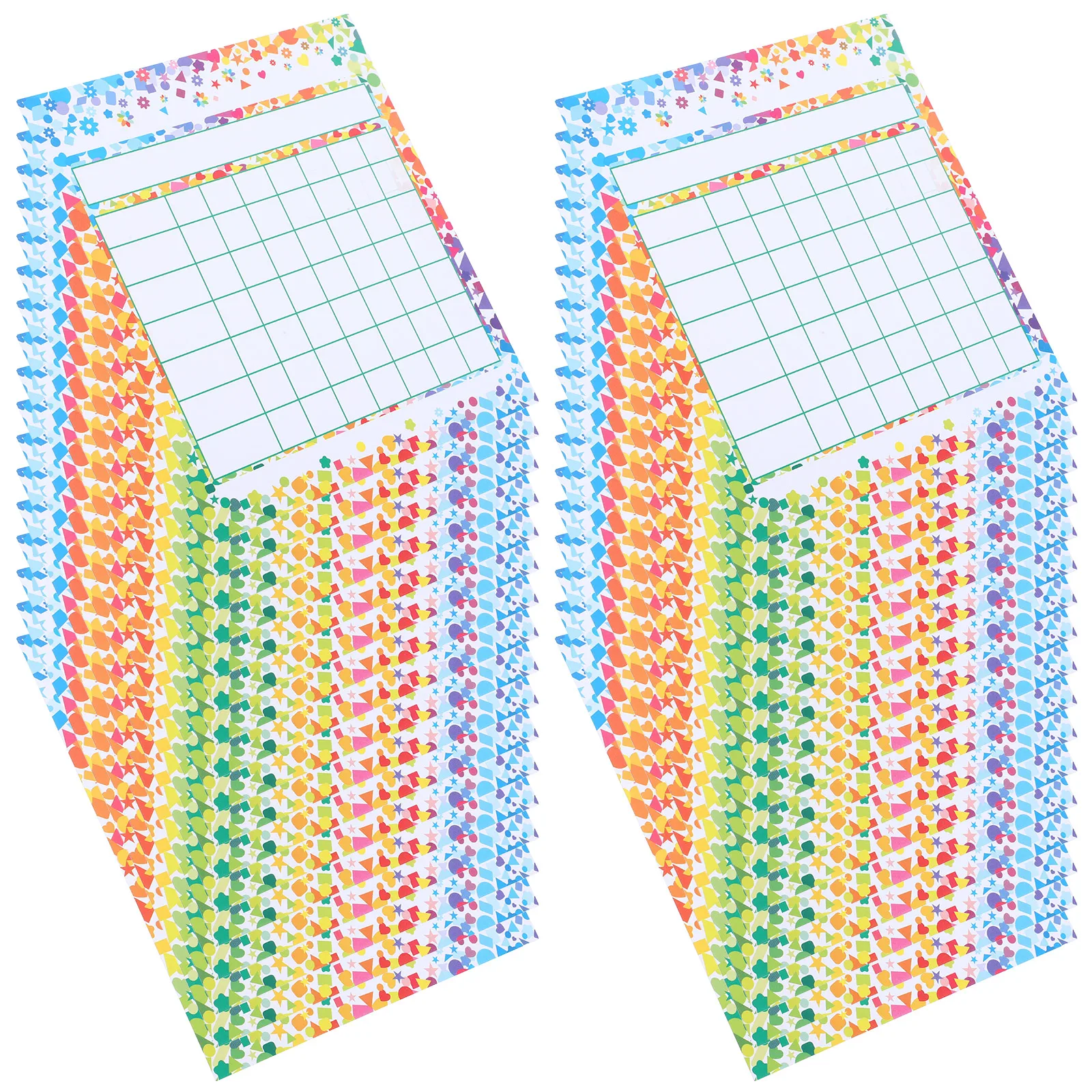 50 Sheets Incentive Card Reward Charts Kids Behavior Classroom Stickers Paper Child Teaching Materials Chore Chart Star
50 Sheets Incentive Card Reward Charts Kids Behavior Classroom Stickers Paper Child Teaching Materials Chore Chart Star