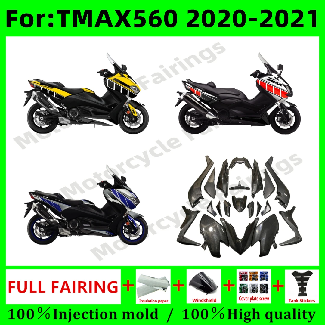 NEW ABS Motorcycle full Fairing kit fit FOR YAMAHA TMAX560 Tmax T-MAX 560 2020 2021 20 21 Fairings bodywork kits zxmt Plastics
NEW ABS Motorcycle full Fairing kit fit FOR YAMAHA TMAX560 Tmax T-MAX 560 2020 2021 20 21 Fairings bodywork kits zxmt Plastics