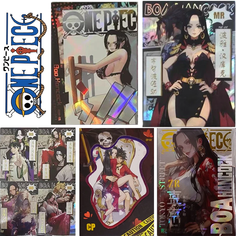 Anime ONE PIECE Boa Hancock Monkey D. Luffy CP MR SSR series collection set ot cards Christmas birthday gift Entertainment toys
Anime ONE PIECE Boa Hancock Monkey D. Luffy CP MR SSR series collection set ot cards Christmas birthday gift Entertainment toys