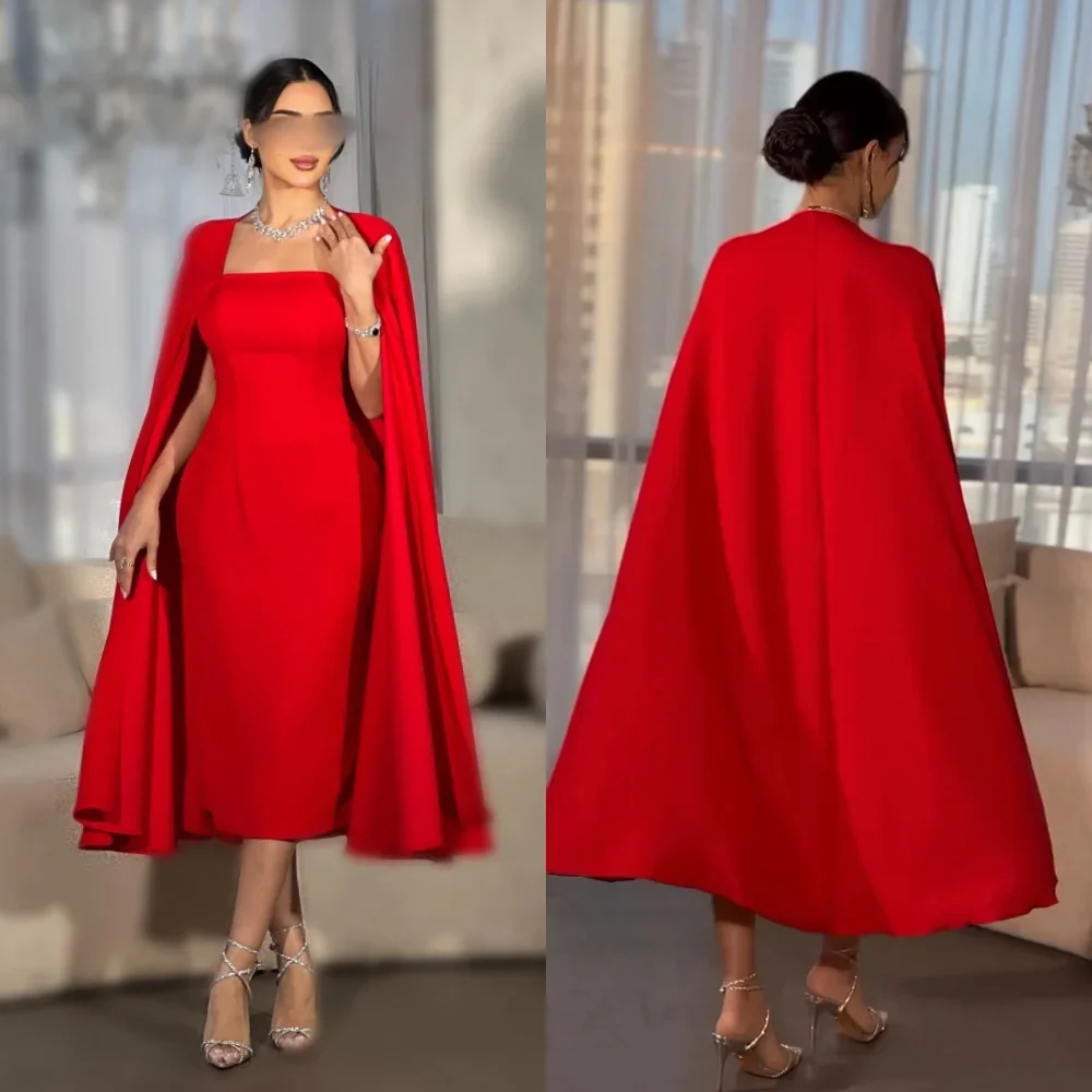 Customized Jersey Ruched Cocktail Party A-line Square Neck Bespoke Occasion Gown Midi Dresses
Customized Jersey Ruched Cocktail Party A-line Square Neck Bespoke Occasion Gown Midi Dresses