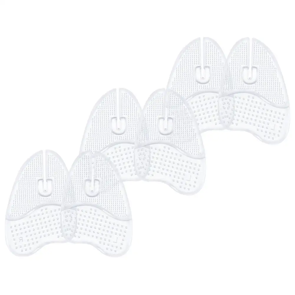 3 Pairs Anti-slip Transparent Foot Pad Comfortable Silicone Toe Protectors Cushions Sandals Insoles Women
3 Pairs Anti-slip Transparent Foot Pad Comfortable Silicone Toe Protectors Cushions Sandals Insoles Women
