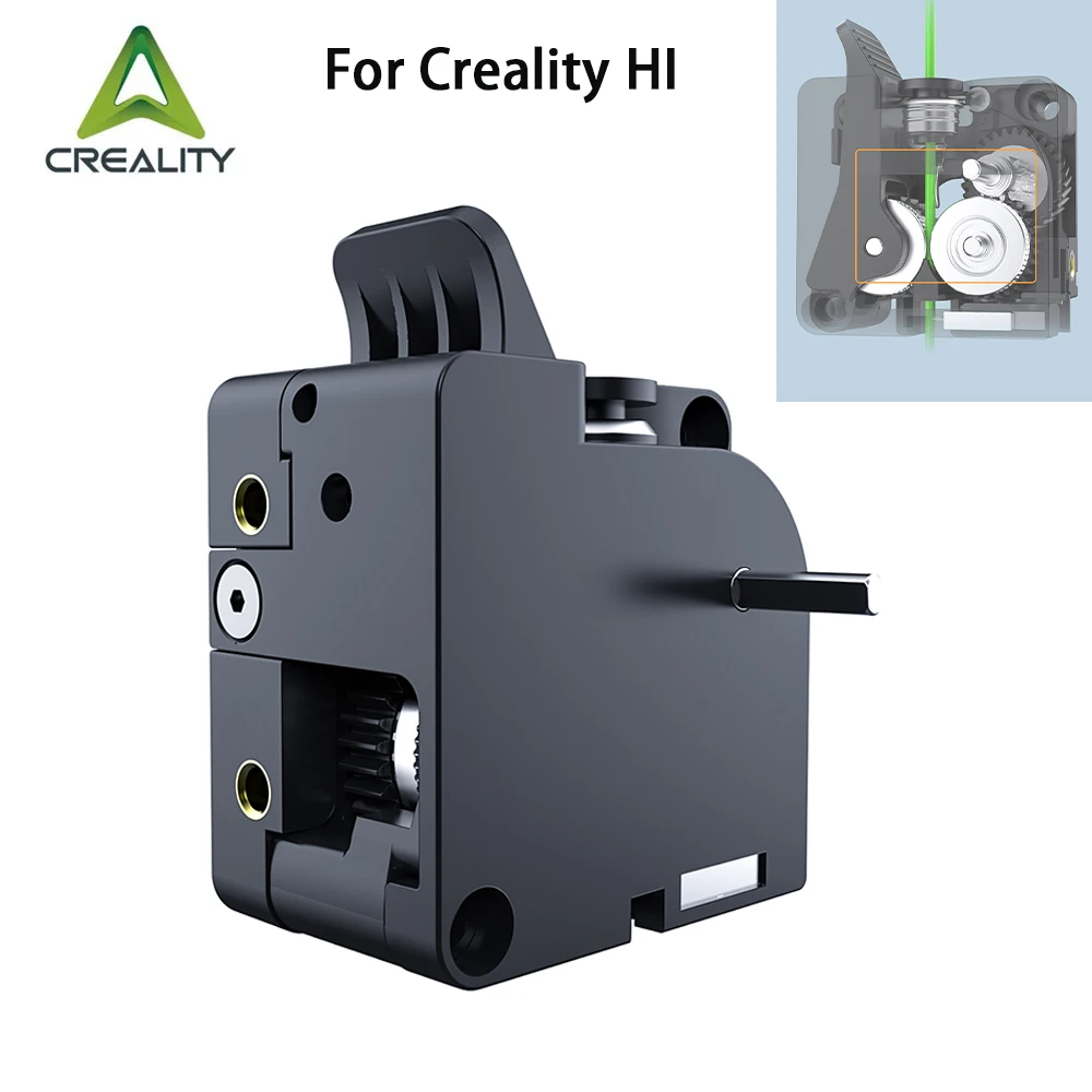 Creality Hi Extruder Kit 6.25:1 Reduction Ratio Replace Extruder Dual Gears Drive 80N Built-in Filament Break Sensor Original
Creality Hi Extruder Kit 6.25:1 Reduction Ratio Replace Extruder Dual Gears Drive 80N Built-in Filament Break Sensor Original