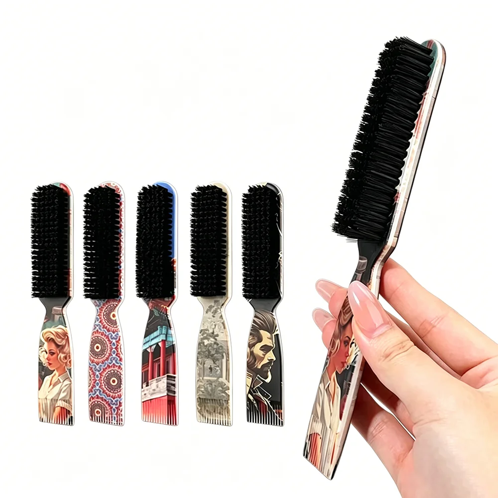 Retro Printed Hairbrush Straightening Brush Non Knotting Anti-staticControl Comb Men's Oil Head Styling Hairdressing Salon Comb
Retro Printed Hairbrush Straightening Brush Non Knotting Anti-staticControl Comb Men's Oil Head Styling Hairdressing Salon Comb