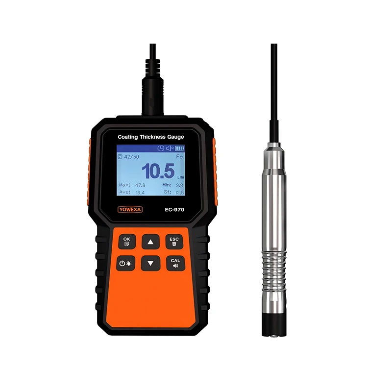 EC-970 High Accuracy Coating Thickness Gauges with F500 Probe Scope of Measurement 0~500um
EC-970 High Accuracy Coating Thickness Gauges with F500 Probe Scope of Measurement 0~500um