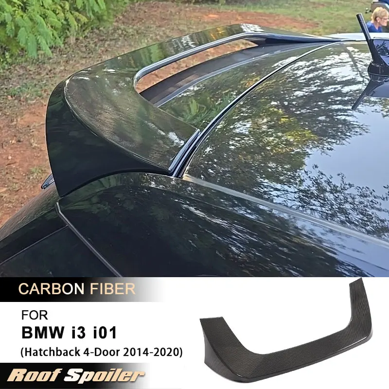 Car Rear Roof Spoiler Wings for BMW i3 i01 Hatchback 4-Door 2014-2020 Racing Rear Spoiler Roof Wing Lip Full Carbon Fiber FRP
Car Rear Roof Spoiler Wings for BMW i3 i01 Hatchback 4-Door 2014-2020 Racing Rear Spoiler Roof Wing Lip Full Carbon Fiber FRP