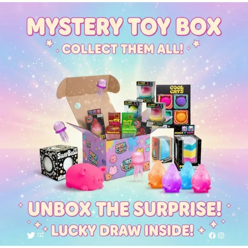 Cute Food & Animal Squishy Blind Box – 3 Independent Random Draws (Min. 2 Items, Up To 5 Possible) Lucky Surprise Set
Cute Food & Animal Squishy Blind Box – 3 Independent Random Draws (Min. 2 Items, Up To 5 Possible) Lucky Surprise Set