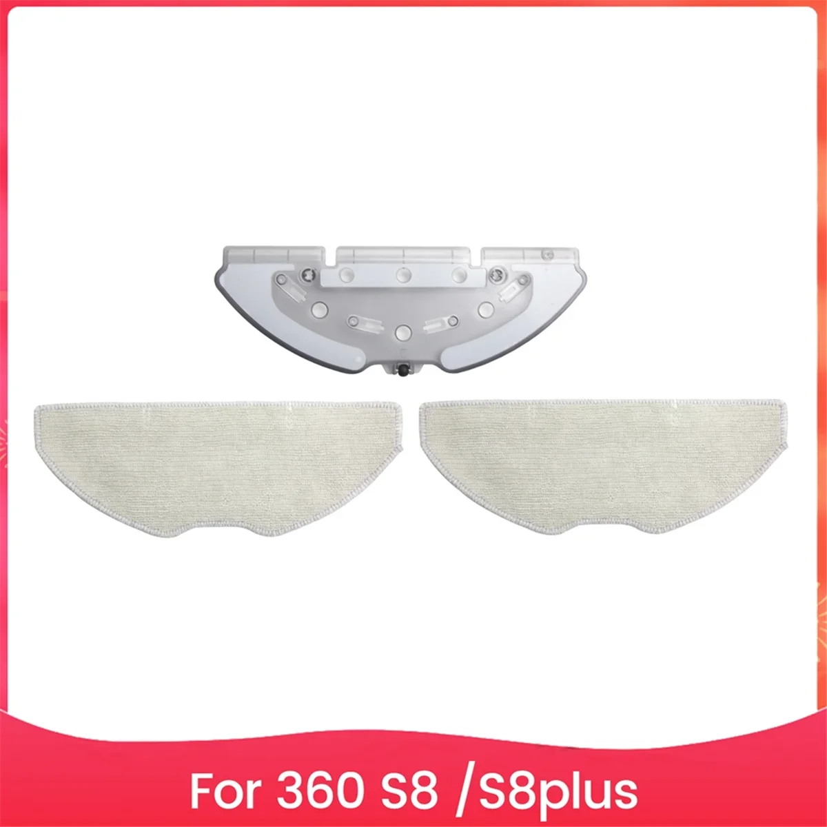 3PCS Vacuum Cleaner Mop Cloth Holder Kit for 360 S8 S8plus Sweeping Robot Vacuum Cleaner Replacement Accessories
3PCS Vacuum Cleaner Mop Cloth Holder Kit for 360 S8 S8plus Sweeping Robot Vacuum Cleaner Replacement Accessories