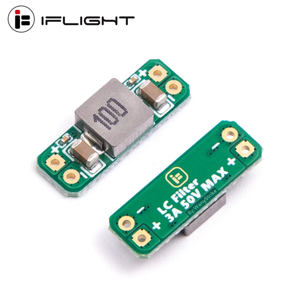 Фильтр IFlight Wing Fei LC 3A, комнатный бесщеточный Набор для очистки помех передачи изображения от пульсации для дрона RC FPV
Фильтр IFlight Wing Fei LC 3A, комнатный бесщеточный Набор для очистки помех передачи изображения от пульсации для дрона RC FPV