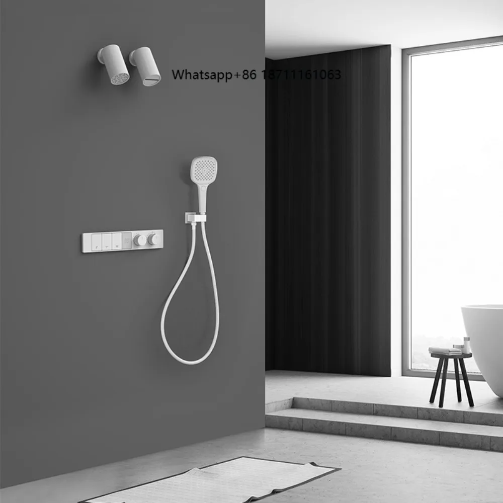 American Warehouse in Stock, Constant Temperature Shower Set, Cylindrical Top Spray Shower Set with Digital Display
American Warehouse in Stock, Constant Temperature Shower Set, Cylindrical Top Spray Shower Set with Digital Display