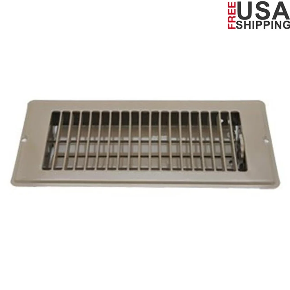 4x10-дюймовый коричневый напольный аппарат с демпфером, контроль расхода воздуха, лучшая циркуляция, аксессуар для системы охлаждения отопления дома
4x10-дюймовый коричневый напольный аппарат с демпфером, контроль расхода воздуха, лучшая циркуляция, аксессуар для системы охлаждения отопления дома