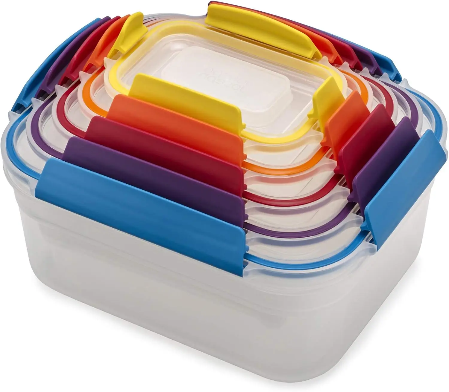 10-Piece Airtight Leakproof Food Storage Container Set with Lockable Lids, BPA Free, Multi-Color
10-Piece Airtight Leakproof Food Storage Container Set with Lockable Lids, BPA Free, Multi-Color