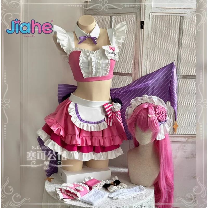NIKKE:The Goddess of Victory Dorothy doro Cosplay Costume Halloween Carnival Sweet Lolita Dress Wig Props Women Maid Net Uniform
NIKKE:The Goddess of Victory Dorothy doro Cosplay Costume Halloween Carnival Sweet Lolita Dress Wig Props Women Maid Net Uniform