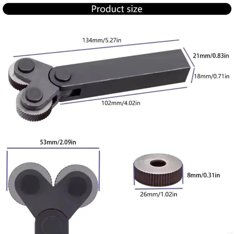 Надежное накатное колесо для обработки металлов обеспечивает длительную работу, подходит как для промышленности, так и для Y4QC
Надежное накатное колесо для обработки металлов обеспечивает длительную работу, подходит как для промышленности, так и для Y4QC