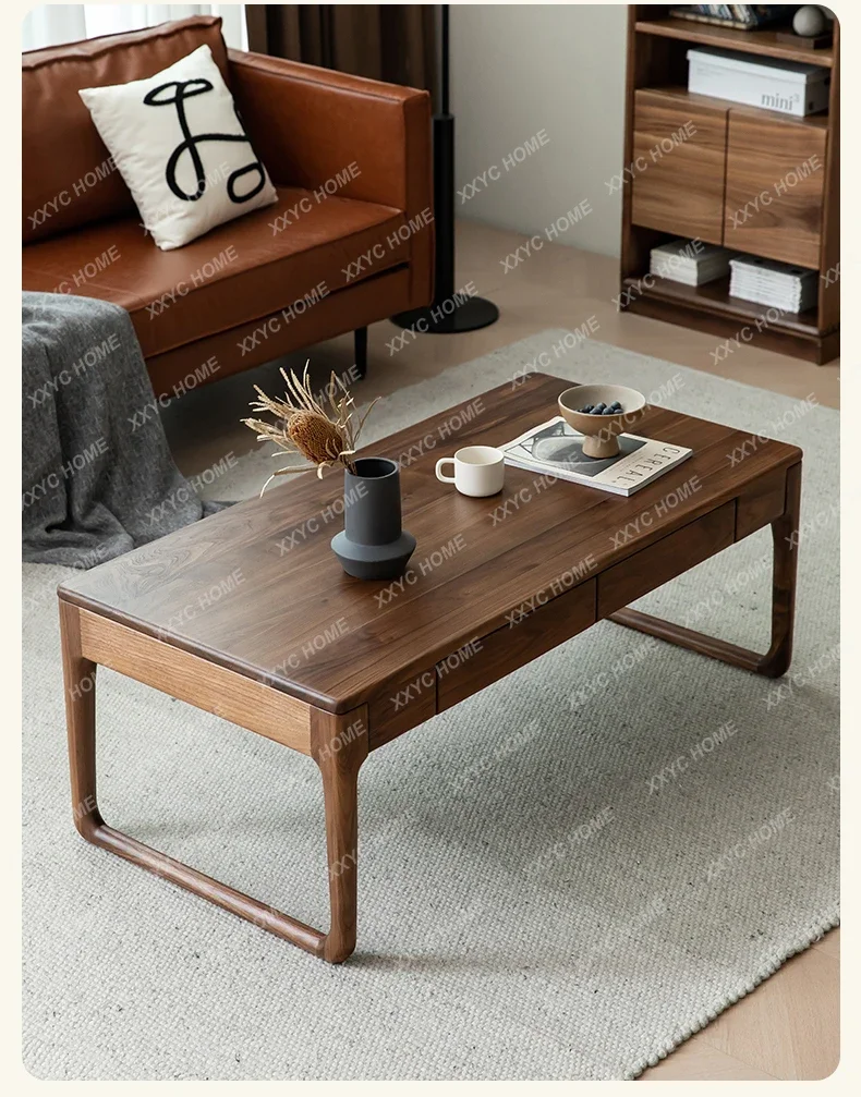 YYSolid wood coffee table living room small apartment 1.2m with drawers Japanese simple and modern
YYSolid wood coffee table living room small apartment 1.2m with drawers Japanese simple and modern
