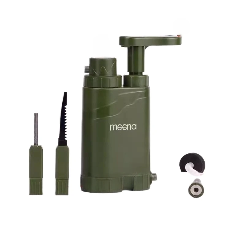 Portable Outdoor /RV Water Purifier Filter for Camping Survival & Hiking Direct Drinking Water Manual Power Source
Portable Outdoor /RV Water Purifier Filter for Camping Survival & Hiking Direct Drinking Water Manual Power Source