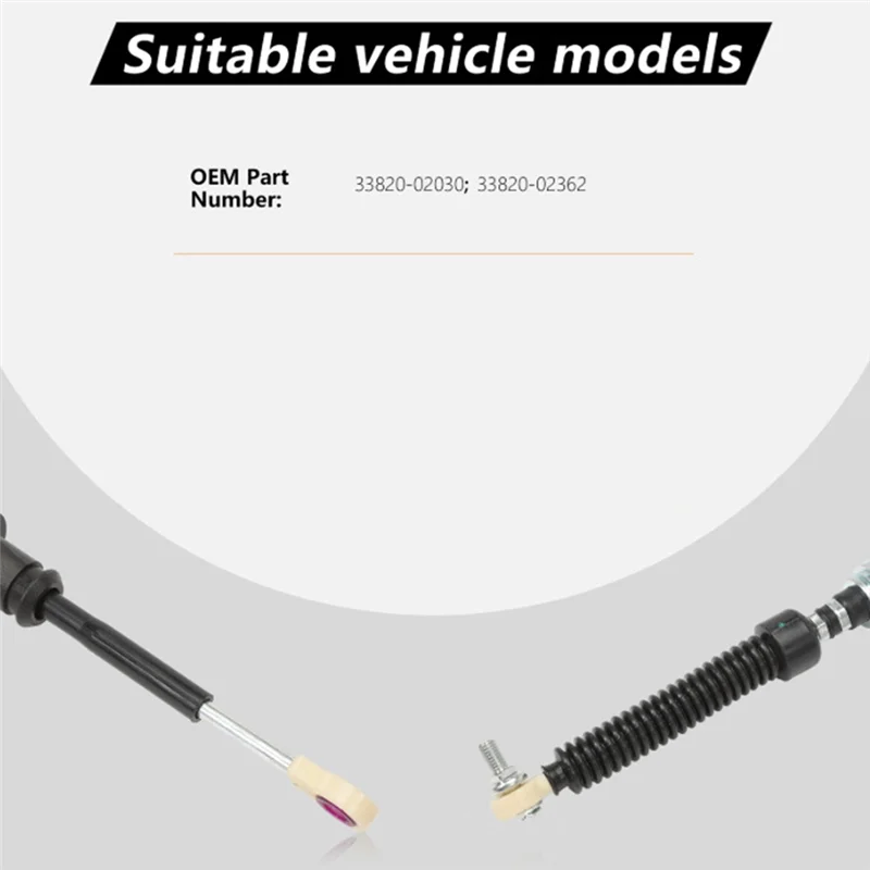 AU04 -Auto Transmission Shift Control Cable For Toyota Corolla MATRIX 1.8L 2003-2008 33820-02030 33820-02362
AU04 -Auto Transmission Shift Control Cable For Toyota Corolla MATRIX 1.8L 2003-2008 33820-02030 33820-02362