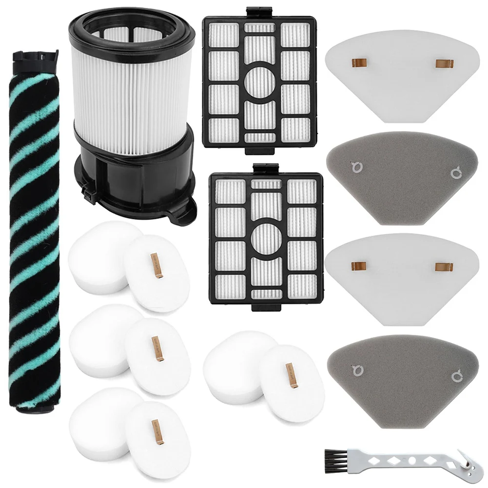 13 Piece Replacement Kit For Shark PowerDetect IP3251EUT IP3251C IP3252, Roller Brush HEPA Foam Filters And Cleaning Tool
13 Piece Replacement Kit For Shark PowerDetect IP3251EUT IP3251C IP3252, Roller Brush HEPA Foam Filters And Cleaning Tool