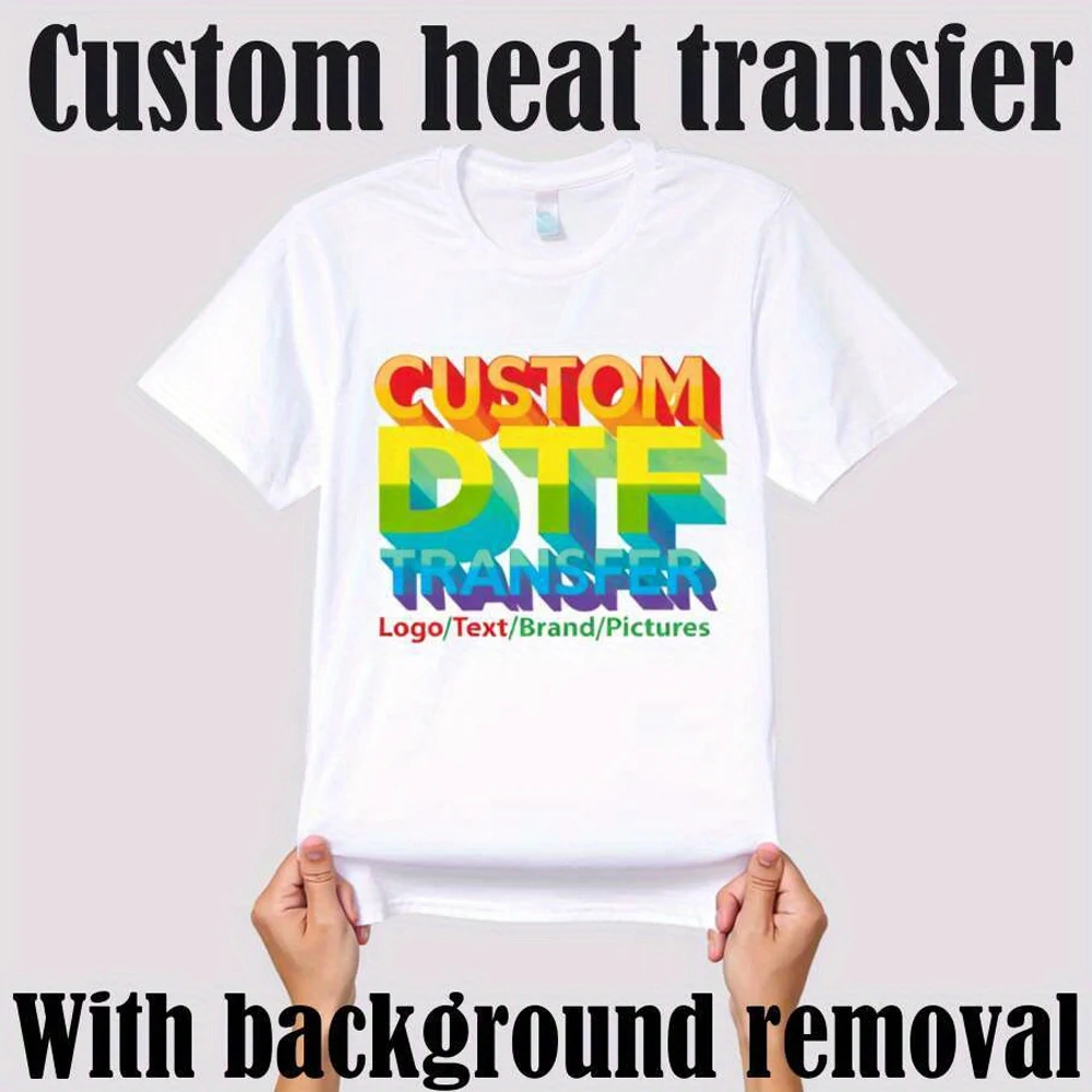 Custom DTF Logo Sticker Iron on Transfer Decals Clothing Thermoadhesive Patches on Clothes Applique Thermal Transfer Stickers
Custom DTF Logo Sticker Iron on Transfer Decals Clothing Thermoadhesive Patches on Clothes Applique Thermal Transfer Stickers