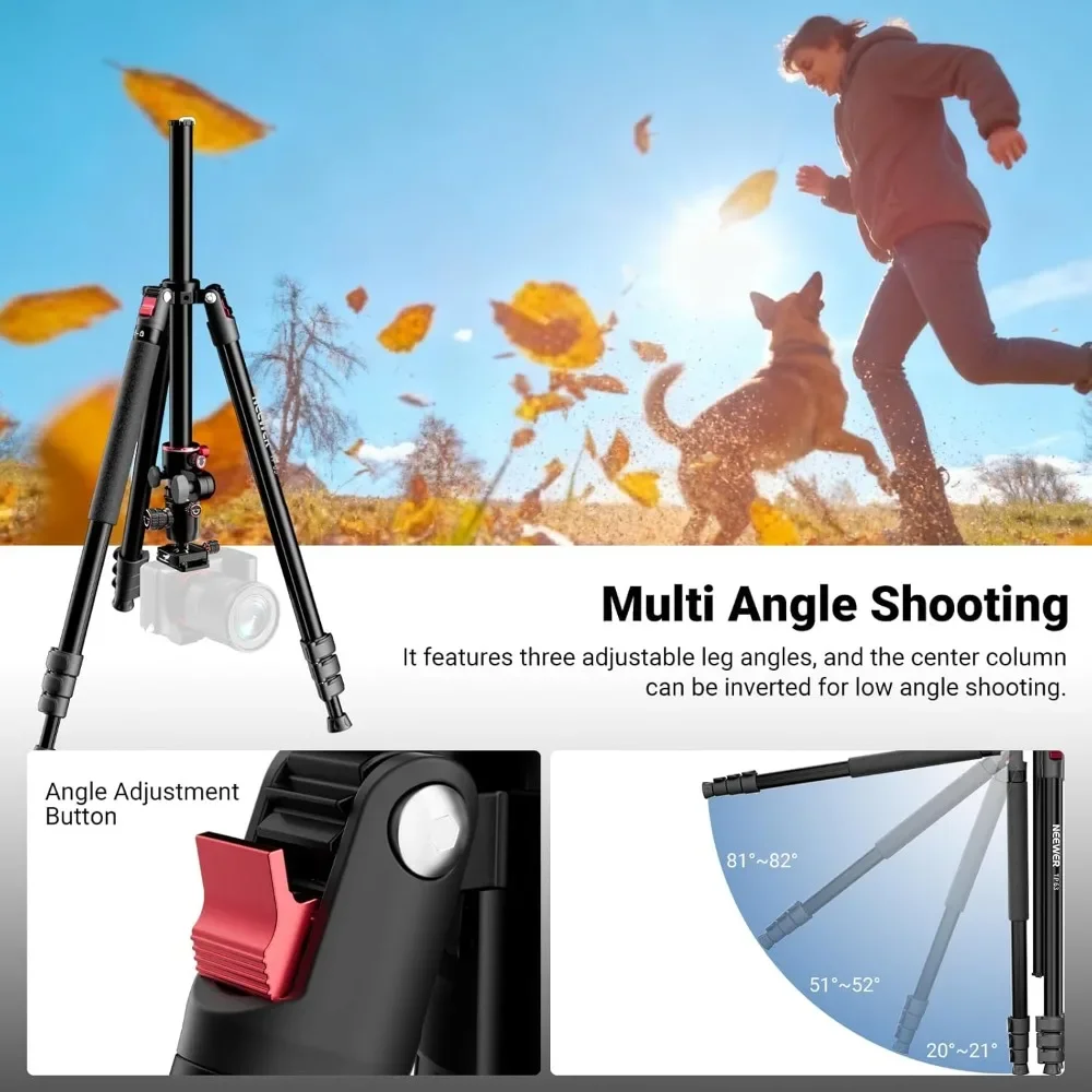 US Shipping 90 Inches Camera Tripod Monopod with Ball Head Flexible Center Column Metal DSLR Video Stand Arca QR Plate
US Shipping 90 Inches Camera Tripod Monopod with Ball Head Flexible Center Column Metal DSLR Video Stand Arca QR Plate