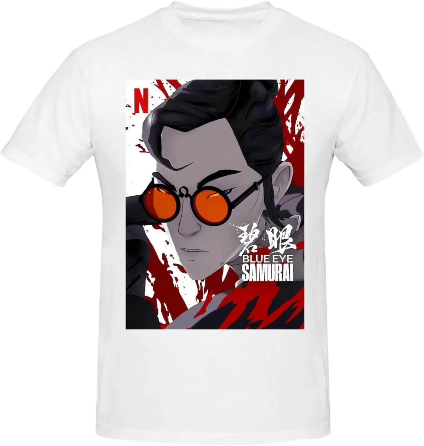 Blue Eye Anime Samurai Shirt Men's Fashion Personalised Crew Neck Short Sleeve T Shirt Black
Blue Eye Anime Samurai Shirt Men's Fashion Personalised Crew Neck Short Sleeve T Shirt Black