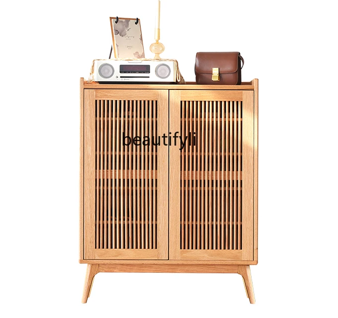 Solid Wood Shoe Cabinet Nordic Oak Shoe Cabinet Japanese Log Storage Cabinet Locker Entrance Cabinet
Solid Wood Shoe Cabinet Nordic Oak Shoe Cabinet Japanese Log Storage Cabinet Locker Entrance Cabinet