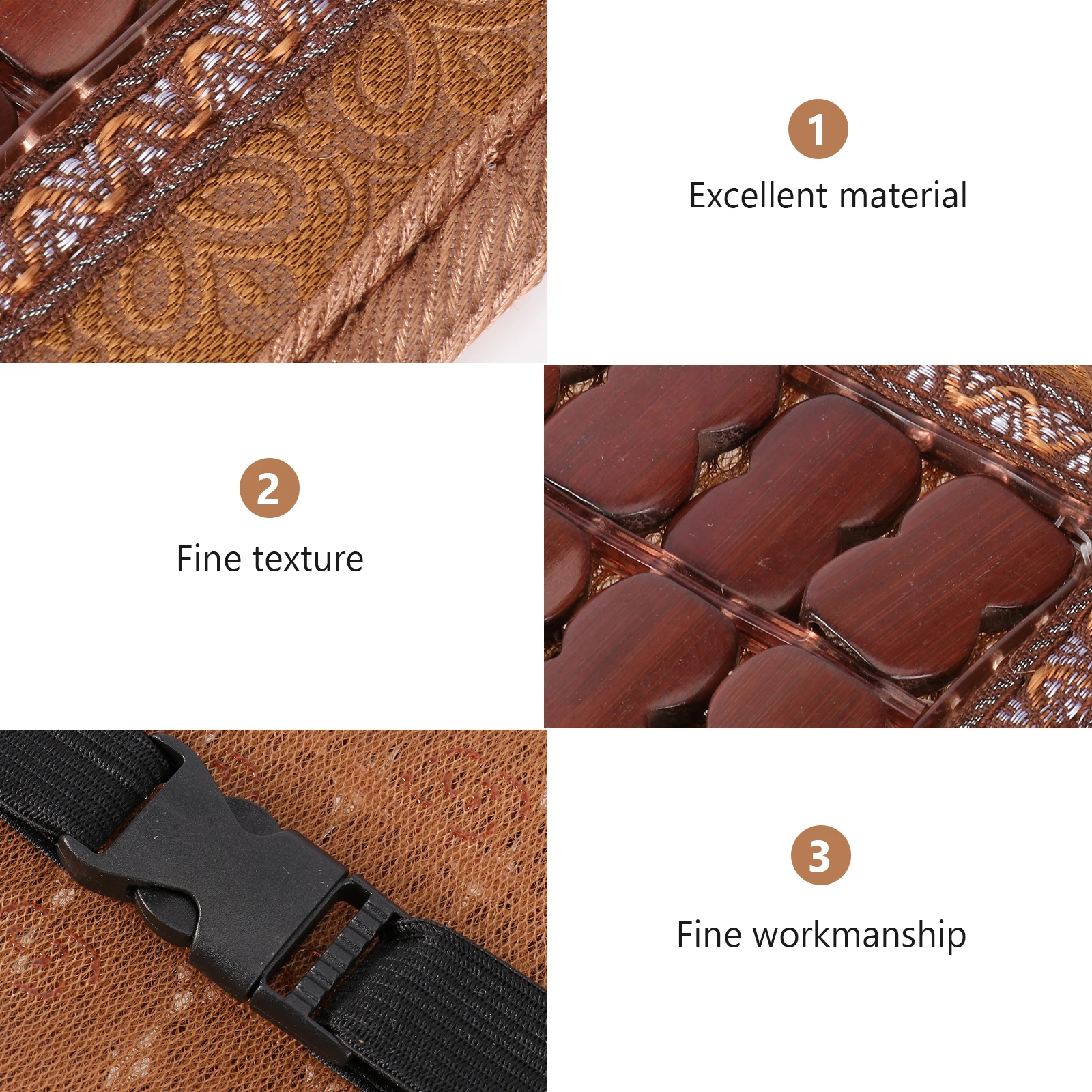 1PC Bamboo Chip Seat Cushions Summer Cooling Seat Mat Breathable Chair Pad Heat Dissipation Butt Cushion for Home Sofa Office Us
1PC Bamboo Chip Seat Cushions Summer Cooling Seat Mat Breathable Chair Pad Heat Dissipation Butt Cushion for Home Sofa Office Us